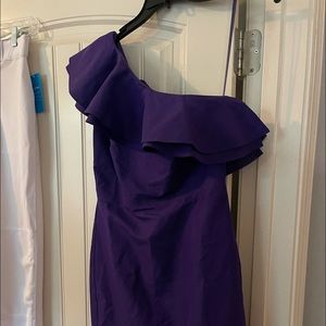 Purple Cocktail Dress